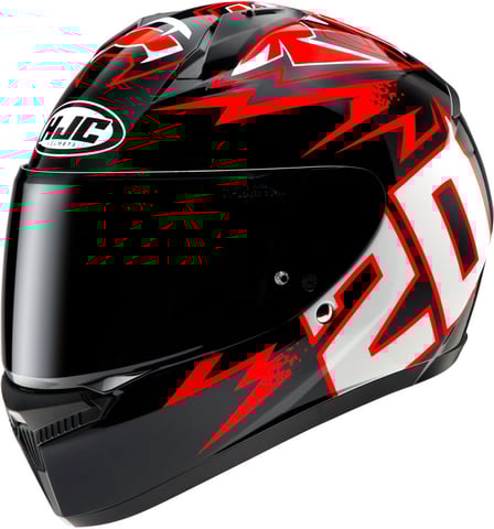 HJC C10 Diablo mask Black/Red 132