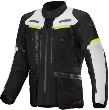Alpinestars Bogota' Pro Drystar  Jacket Black/Ice Gray/Yellow Fluo 1381 Alpinestars Bogota' Pro Drystar  Jacket Black/Ice Gray/Yellow Fluo 1381