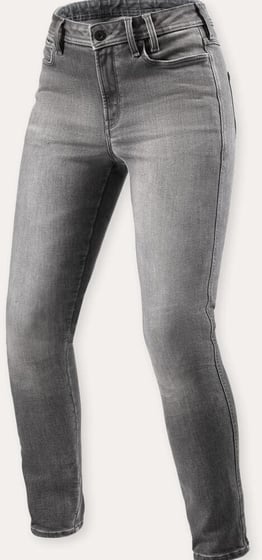 REV'IT Shelby 3 Skinny Ladies Jeans Medium Grey Used