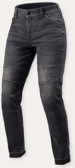 REV'IT Moto 2 Slim Ladies Jeans Dark Black Stone
