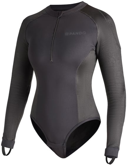 Pando Moto Shell Women 02 Armored Motorcycle Baselayer / body Black