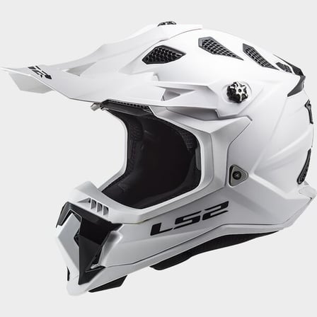 LS2 MX700 Subverter Solid Gloss White