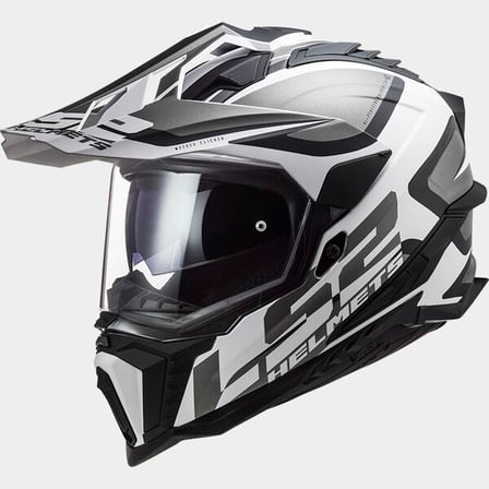 LS2 MX701 Explorer Alter Matt Black White