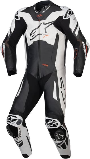 Alpinestars GP Plus V4 Sprint 1Pc Leather Suit Black White Red Fluo 1231 Alpinestars GP Plus V4 Sprint 1Pc Leather Suit Black White Red Fluo 1231