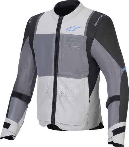 Alpinestars ST-2 Air Jacket Ice Gray Dark Gray Black 9191