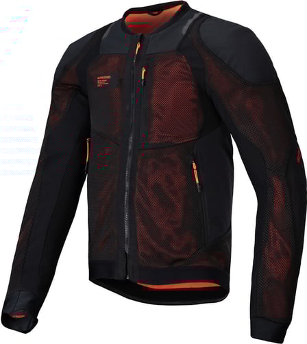 Alpinestars Troop-Air Pro Jacket Black Red Fluo 1030