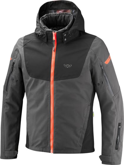 Ixon Burning Jacket Anthracite/Black/Neon Red 4062 Ixon Burning Jacket Anthracite/Black/Neon Red 4062