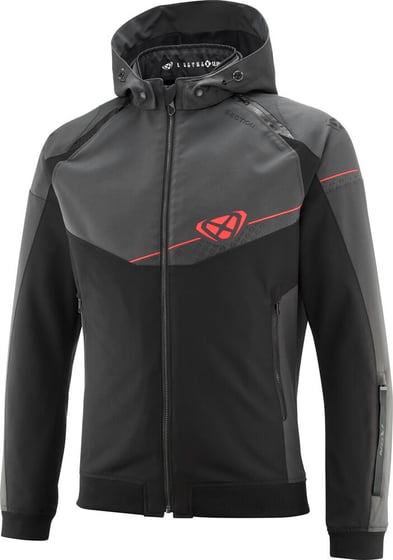 Ixon Section Jacket Black/Anthra/Bright Red 1154 Ixon Section Jacket Black/Anthra/Bright Red 1154