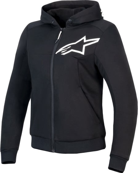 Alpinestars Stella Chrome V2 Hoodie Black/White 12 Alpinestars Stella Chrome V2 Hoodie Black/White 12