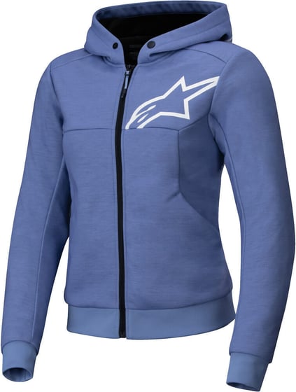 Alpinestars Stella Chrome V2 Hoodie Blue/Violet/White 7185 Alpinestars Stella Chrome V2 Hoodie Blue/Violet/White 7185