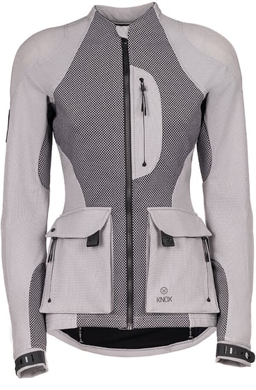 KNOX Tor Woman Jacket Light Grey KNOX Tor Woman Jacket Light Grey