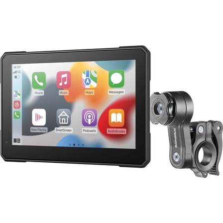 Interphone Apple Carplay/Android Auto Moto 7" Display