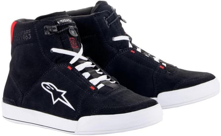 Alpinestars Chrome Shoes Black White Bright Red 1304
