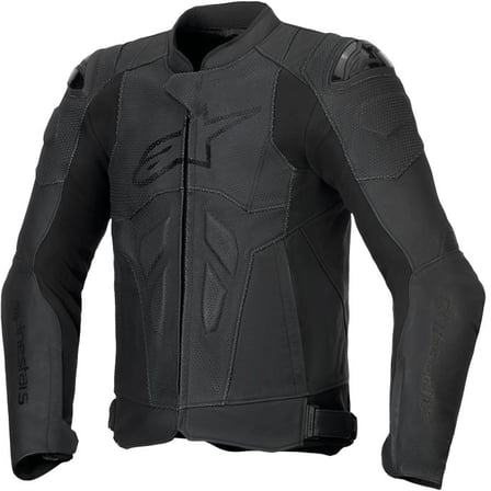 Alpinestars Dusk Airflow Leather Jacket Black Black 1100 Alpinestars Dusk Airflow Leather Jacket Black Black 1100