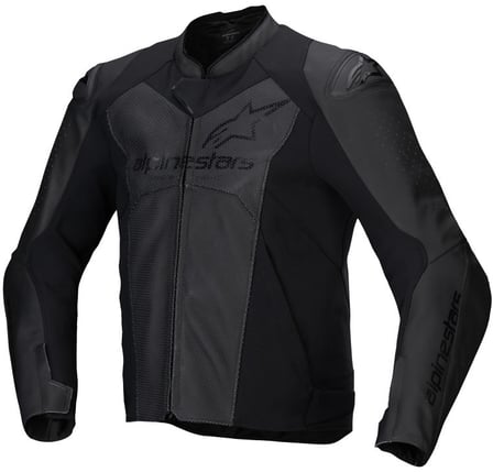 Alpinestars Faster V3 Airflow Leather Jacket Black Black 1100 Alpinestars Faster V3 Airflow Leather Jacket Black Black 1100