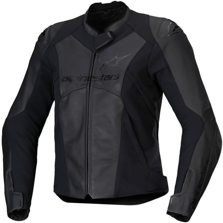 Alpinestars Stella Faster V3 Leather Jacket Black Black 1100 Alpinestars Stella Faster V3 Leather Jacket Black Black 1100
