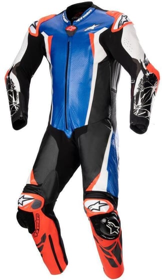Alpinestars Racing Absolute V2 1 Pc Leather Suit Metallic Blue Black White Rdfl 7183 Alpinestars Racing Absolute V2 1 Pc Leather Suit Metallic Blue Black White Rdfl 7183