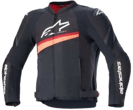 Alpinestars T-Gp Plus R V4 Airflow Jacket Black Red Fluo 1030
