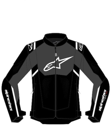 Alpinestars T-Sps Air V2 Jacket Black White 12
