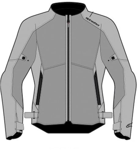 Alpinestars C-1 Air Jacket Silver 19