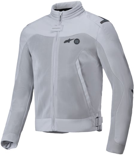 Alpinestars Circal-1 Air Jacket Metal Gray Methyl Blue 9249