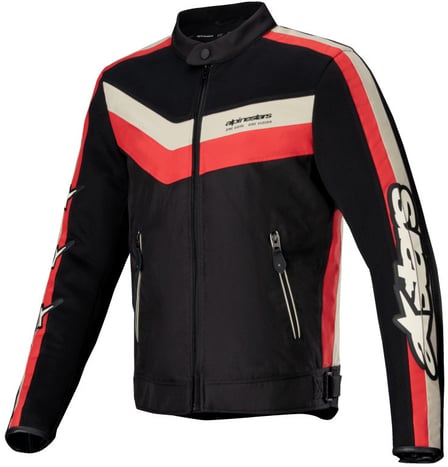 Alpinestars T-Dyno Air Jacket Black Bright Red Ecru 1486