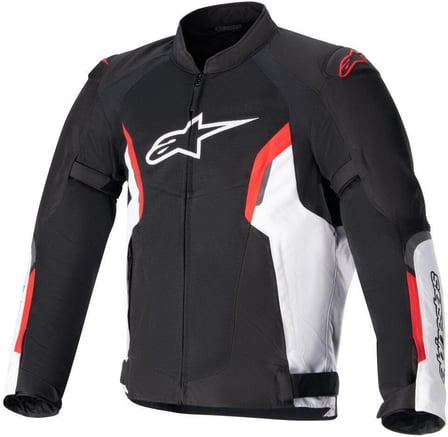 Alpinestars Ast V2 Air Jacket Black White Bright Red 1304