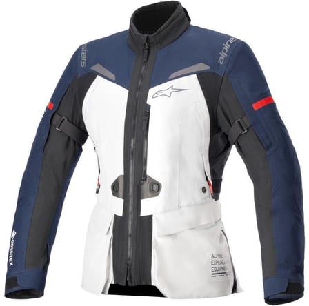 Alpinestars Stella St-7 2L Gore-Tex® Jacket Ice Gray Dark Blue Black 9174 Alpinestars Stella St-7 2L Gore-Tex® Jacket Ice Gray Dark Blue Black 9174