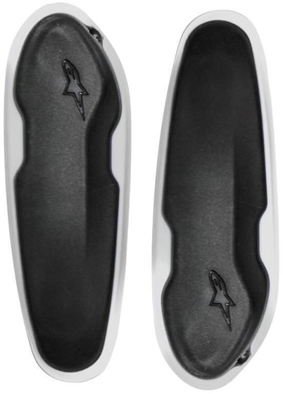 Alpinestars Toe Slider W/Screws And Hexagonal Key White Black 21 Alpinestars Toe Slider W/Screws And Hexagonal Key White Black 21