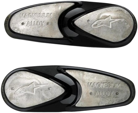Alpinestars Magnesium Replaceable Toe Slider Gray 11 Alpinestars Magnesium Replaceable Toe Slider Gray 11