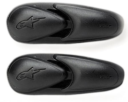 Alpinestars Supertech/Smx-3/S-Mx/Gp Tech Repl. Toe Slider Black NE Alpinestars Supertech/Smx-3/S-Mx/Gp Tech Repl. Toe Slider Black NE
