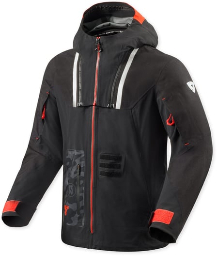 REV'IT Vision H2O Jacket Black/Red