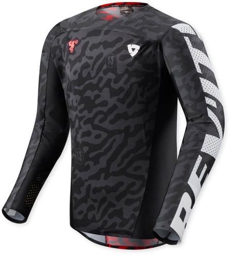 REV'IT Thirteen Jersey Black