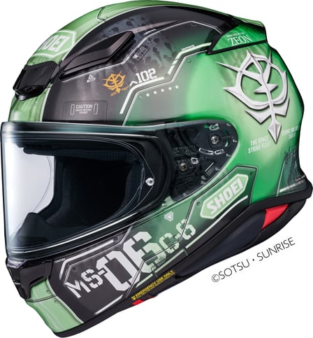 Shoei NXR 2 Ms-06C-6 Zaku Ii TC-4