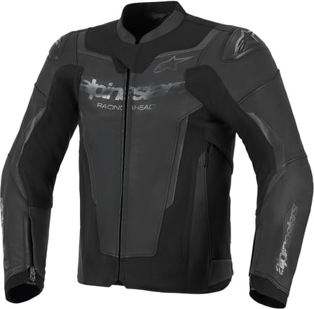 Alpinestars Gp Force V2 Leather Jacket Black Black 1100 Alpinestars Gp Force V2 Leather Jacket Black Black 1100
