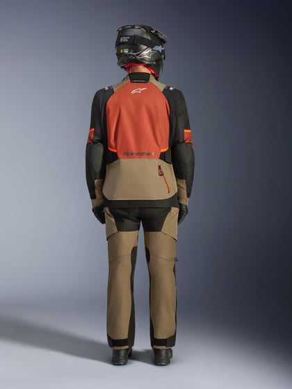 Alpinestars Andes V4 Drystar Jacket Walnut Rust Black 9279 Alpinestars Andes V4 Drystar Jacket Walnut Rust Black 9279