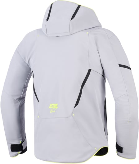 Alpinestars Aeroshell Wp Jacket Mid Gray Yellow Fluo 9116 Alpinestars Aeroshell Wp Jacket Mid Gray Yellow Fluo 9116