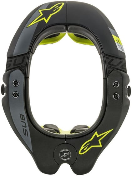 Alpinestars Bns Tech-2 Black Yellow Fluo