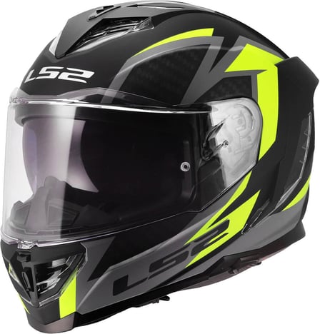 LS2 FF818 Storm III Dynamo Black H-V Yellow