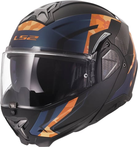 LS2 FF910 Advant II Glide Black Orange