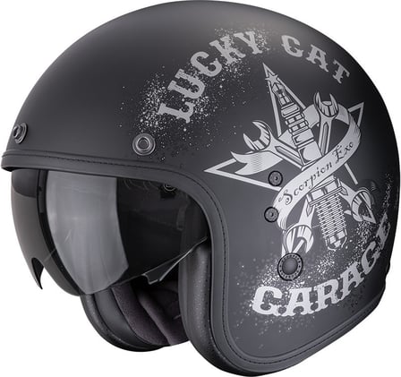 Scorpion Belfast EVO Hangar Matt Black/Silver