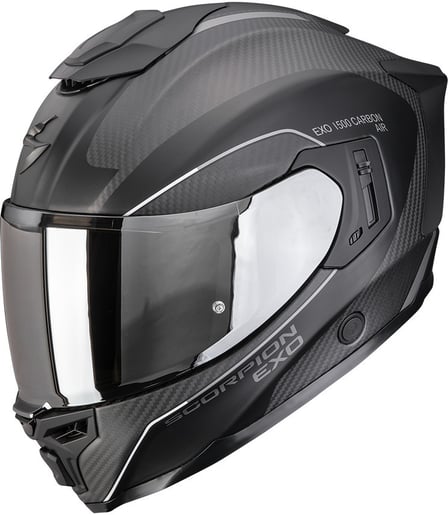 Scorpion EXO-1500 AIR Carbon Mundi Matt Black/Silver