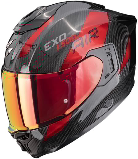 Scorpion EXO-1500 AIR Carbon Platted Black/Red