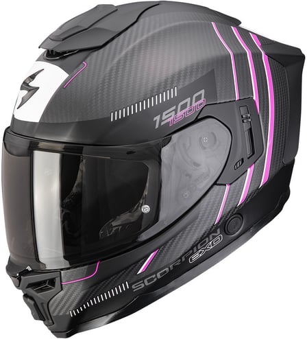 Scorpion EXO-1500 AIR Carbon Zity Matt Black/Pink
