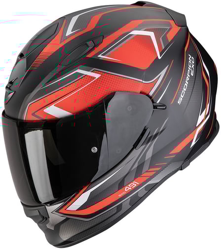 Scorpion EXO-491 Zumo Matt Black/Red