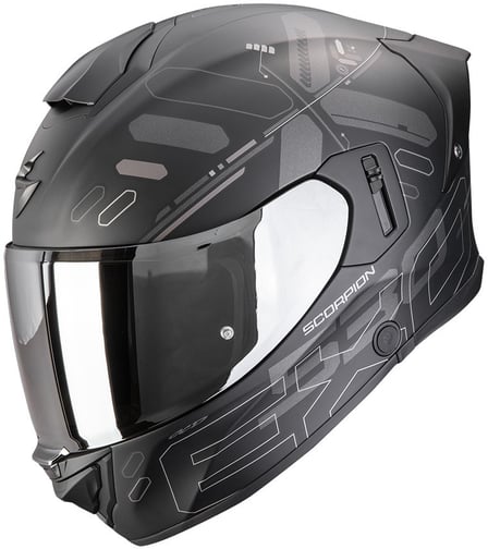 Scorpion EXO-530 AIR Fond Matt Black/Silver
