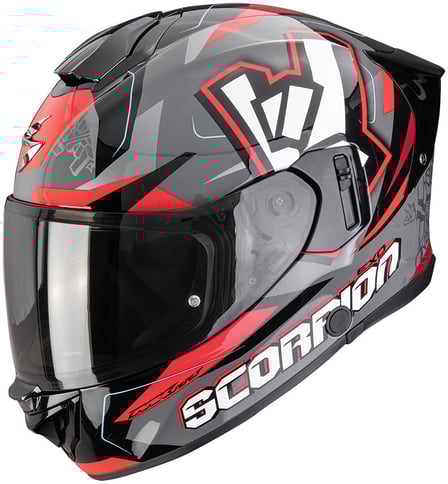 Scorpion EXO-530 AIR Rok Grey/Black/Red