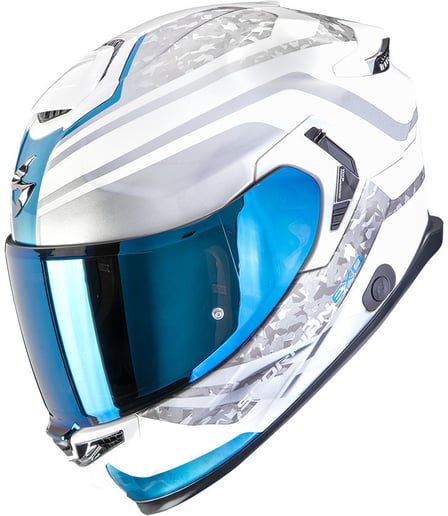 Scorpion EXO-GT SP AIR Arten White/Blue