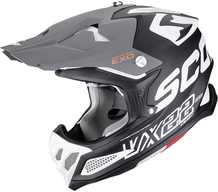 Scorpion VX-22 AIR Updown Matt Black/White/Grey