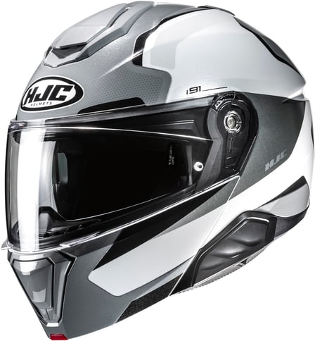 HJC i91 Felio White/Grey 281